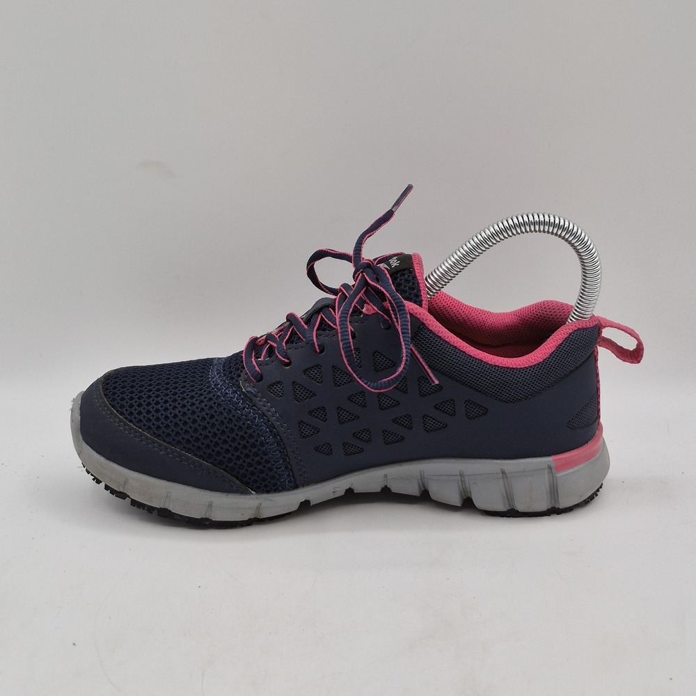 Reebok Shoes Womens Size 6.5 Blue SubLite RB032 Slip Resistant Work Sneakers - Picture 4 of 13